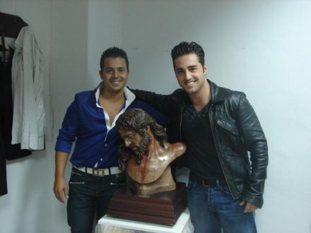 Manuel Martín Nieto con David Bustamante