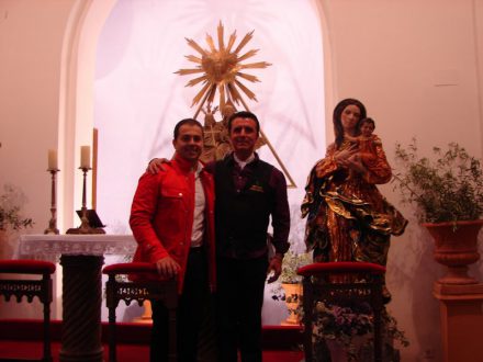 Manuel Martín Nieto con Ortega Cano